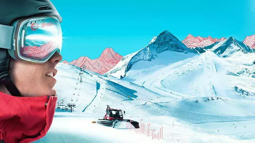 SNOWsat solutions for digital ski worlds