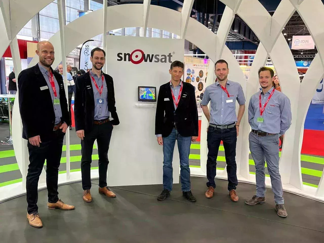 Das SNOWsat Team auf der Mountain Planet