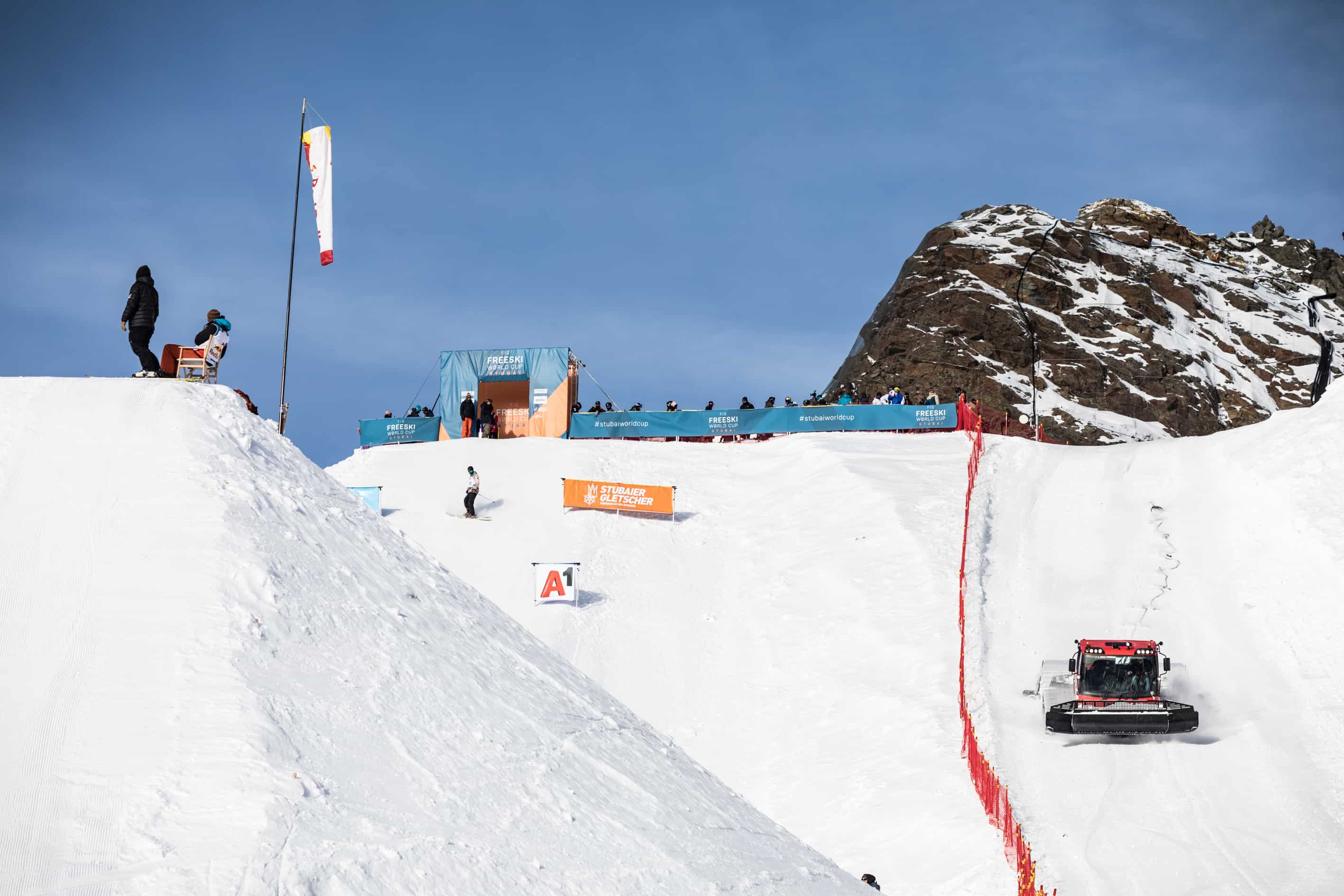Event-Settings reproudzieren mit SNOWsat GIS Bild vom FIS Freeski Worldcup Stubai 2018