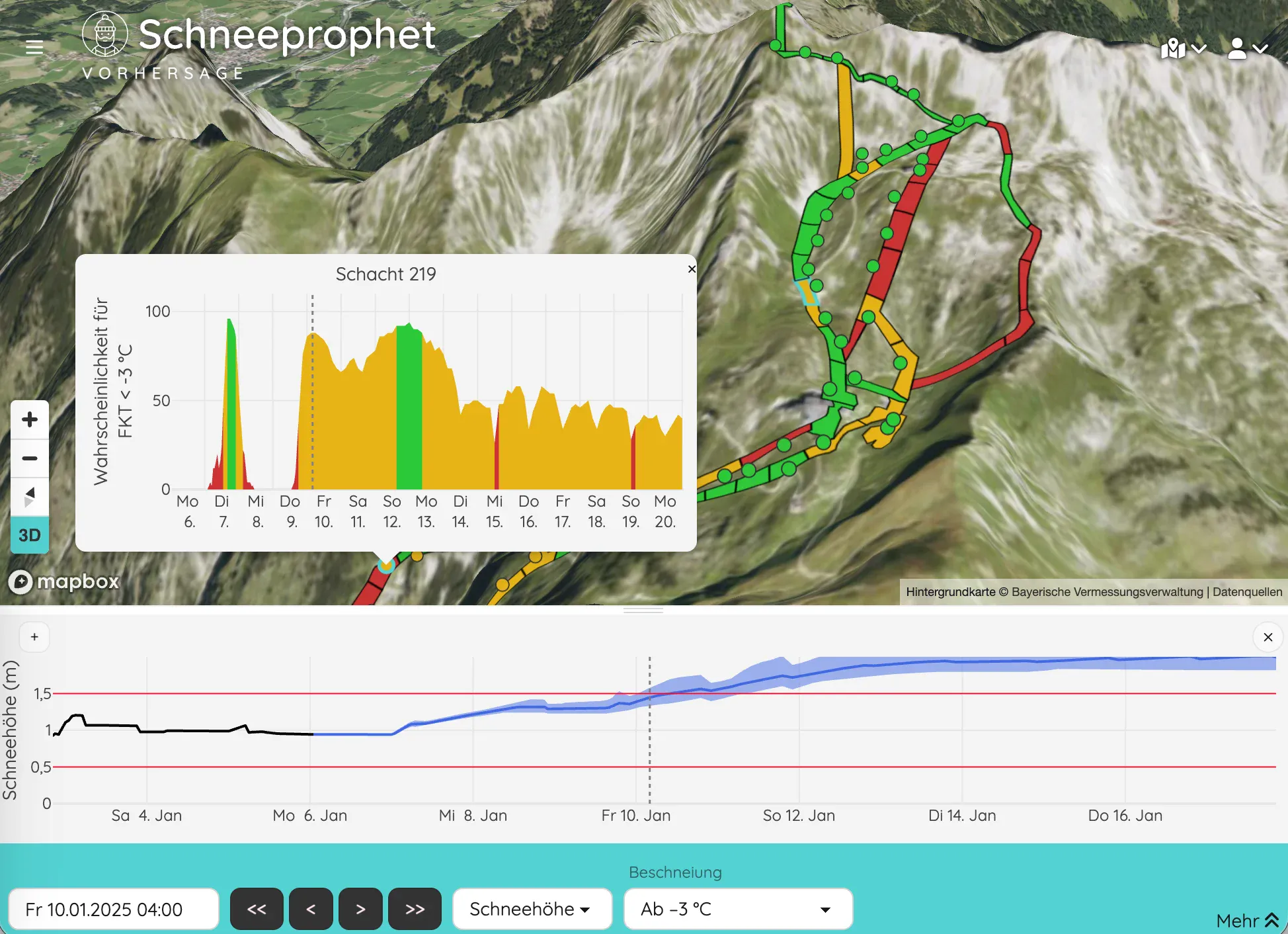 Schneeprophet Screenshot