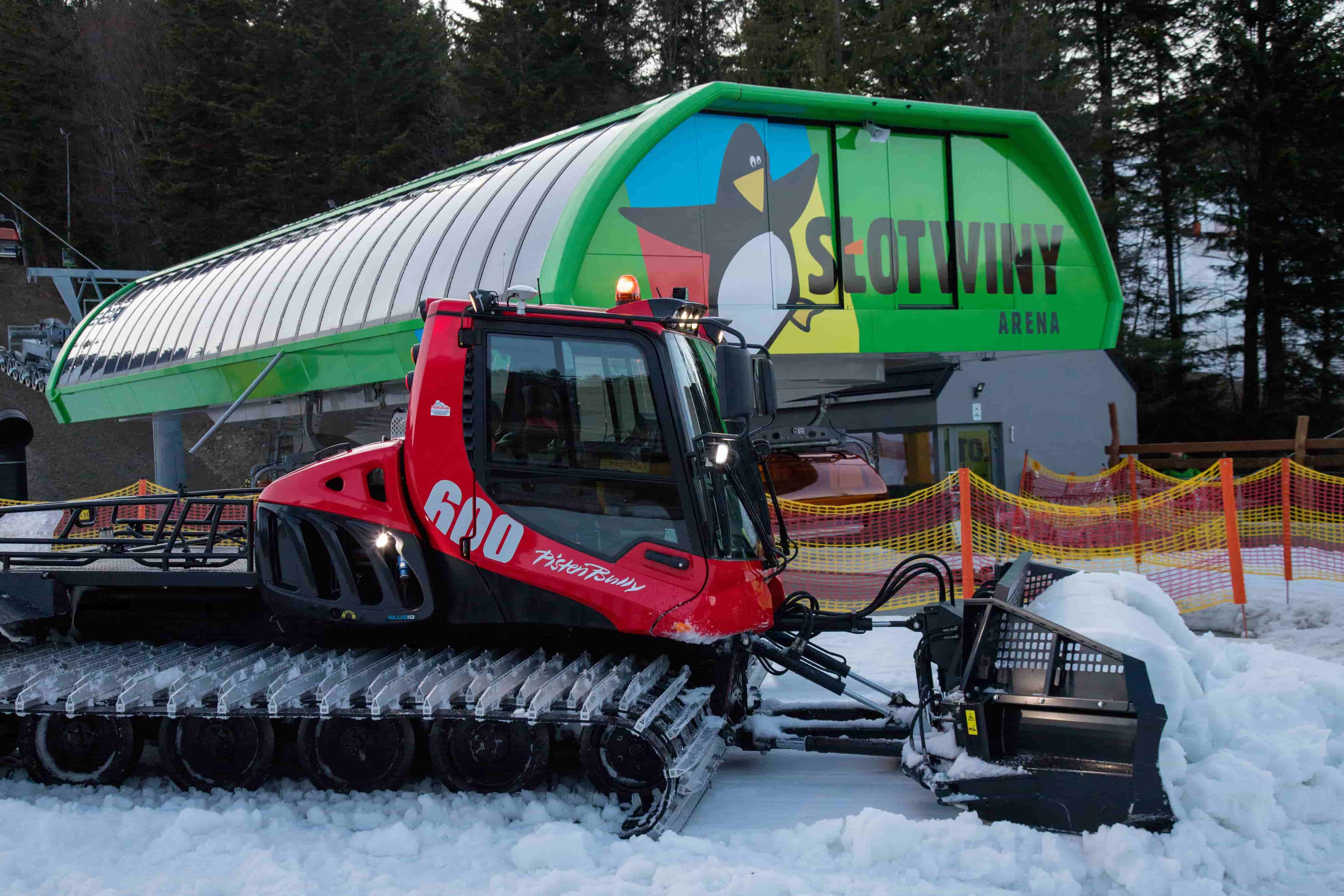 PistenBully 600 in der Słotwiny Arena in Polen.