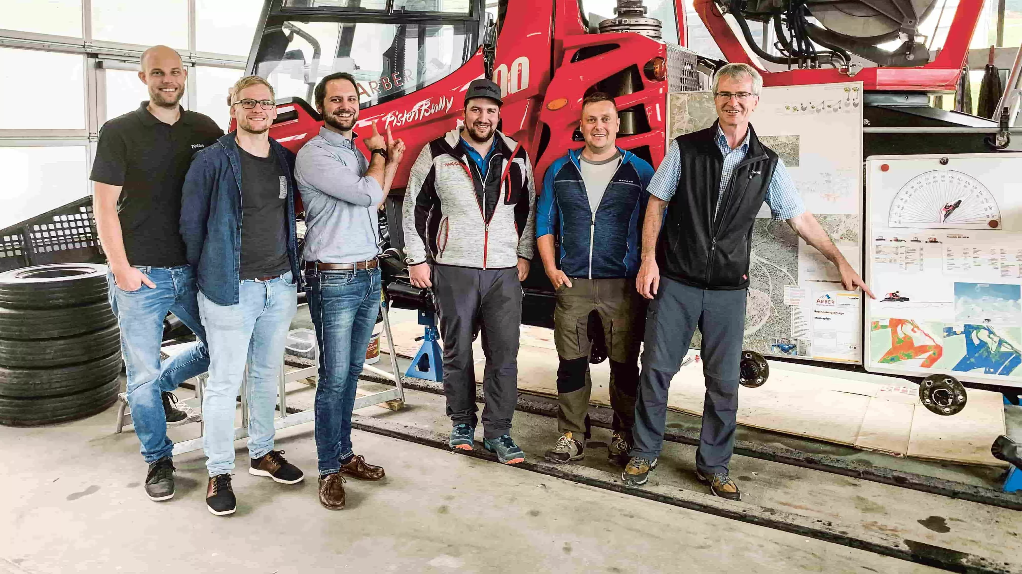 SnowSat zu Gast am Großen Arber SnowSat zu Gast am Großen Arber
