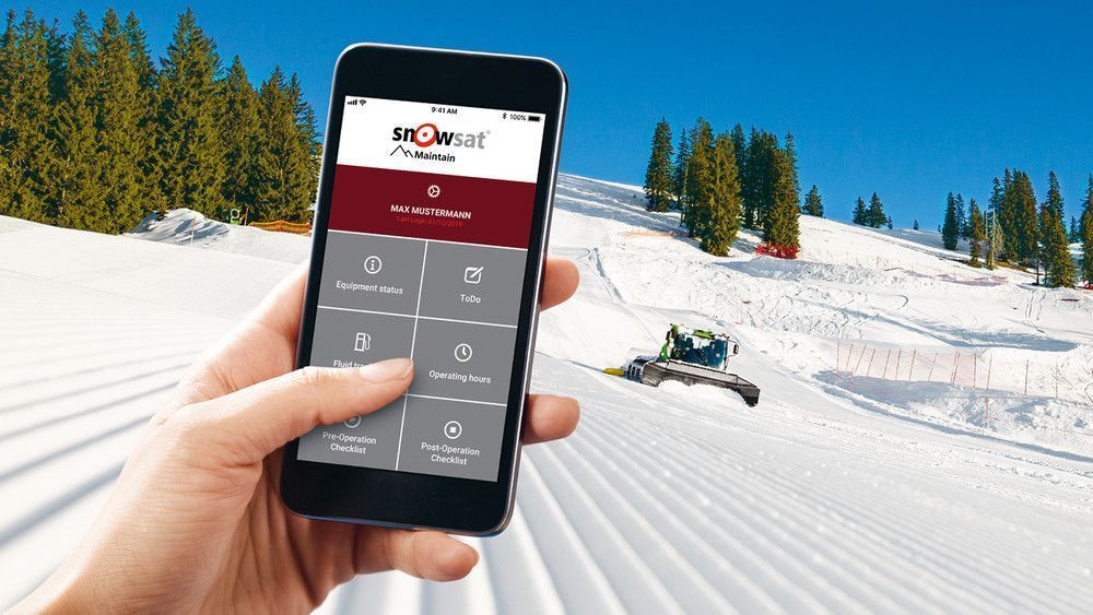 SNOWsat in tasca. La app SNOWsat